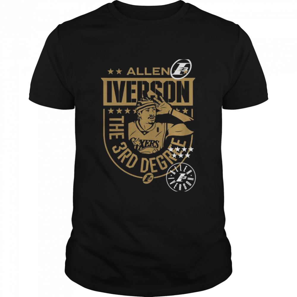 Great The 3rd Degree Basketball Allen Iverson Shirt 