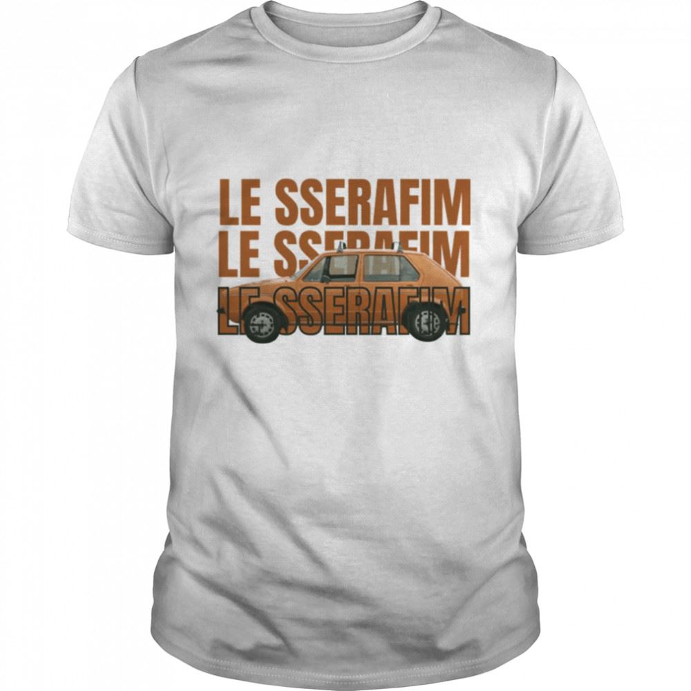 Attractive The Car Le Sserafim Shirt 