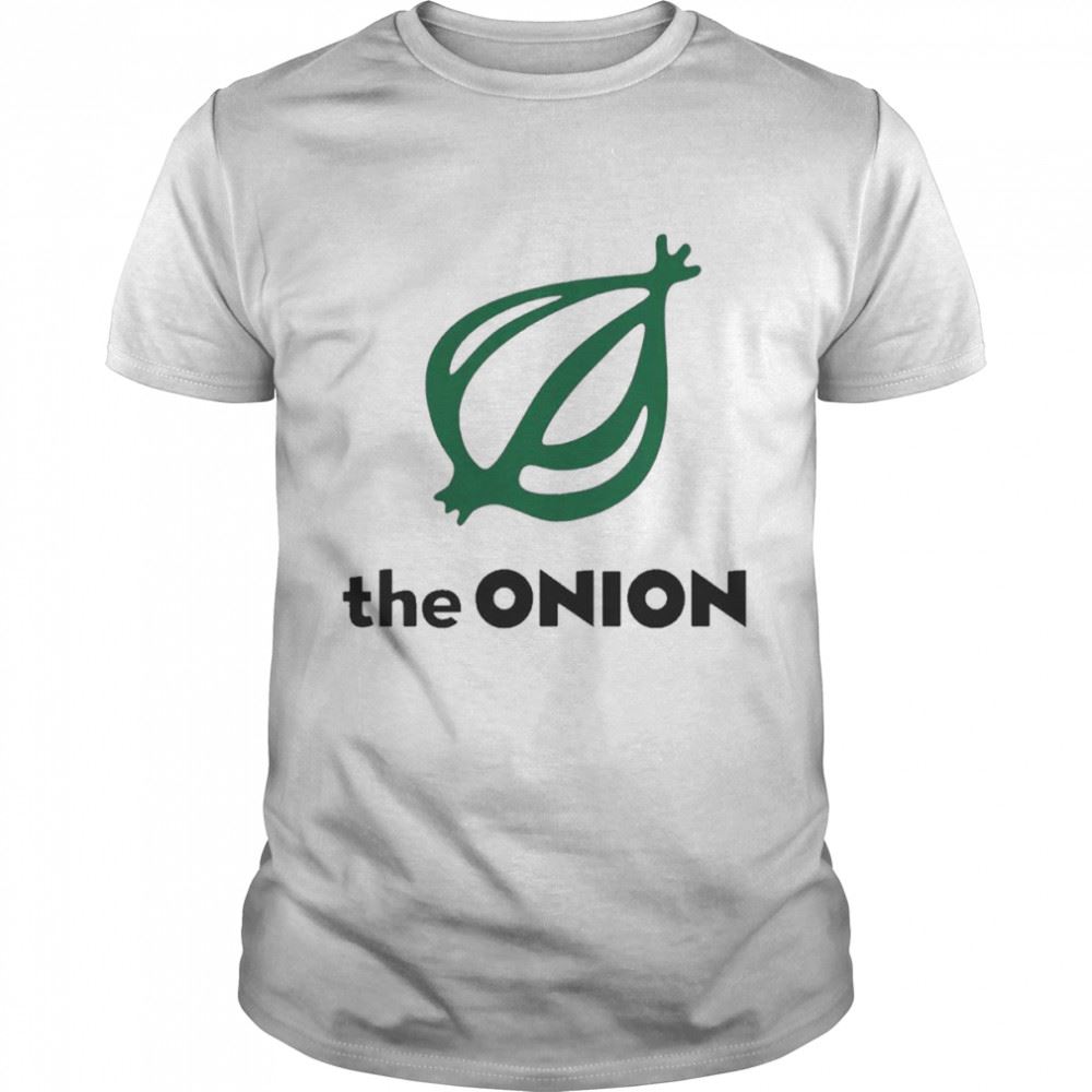 Awesome The Onion Logo Vintage Shirt 