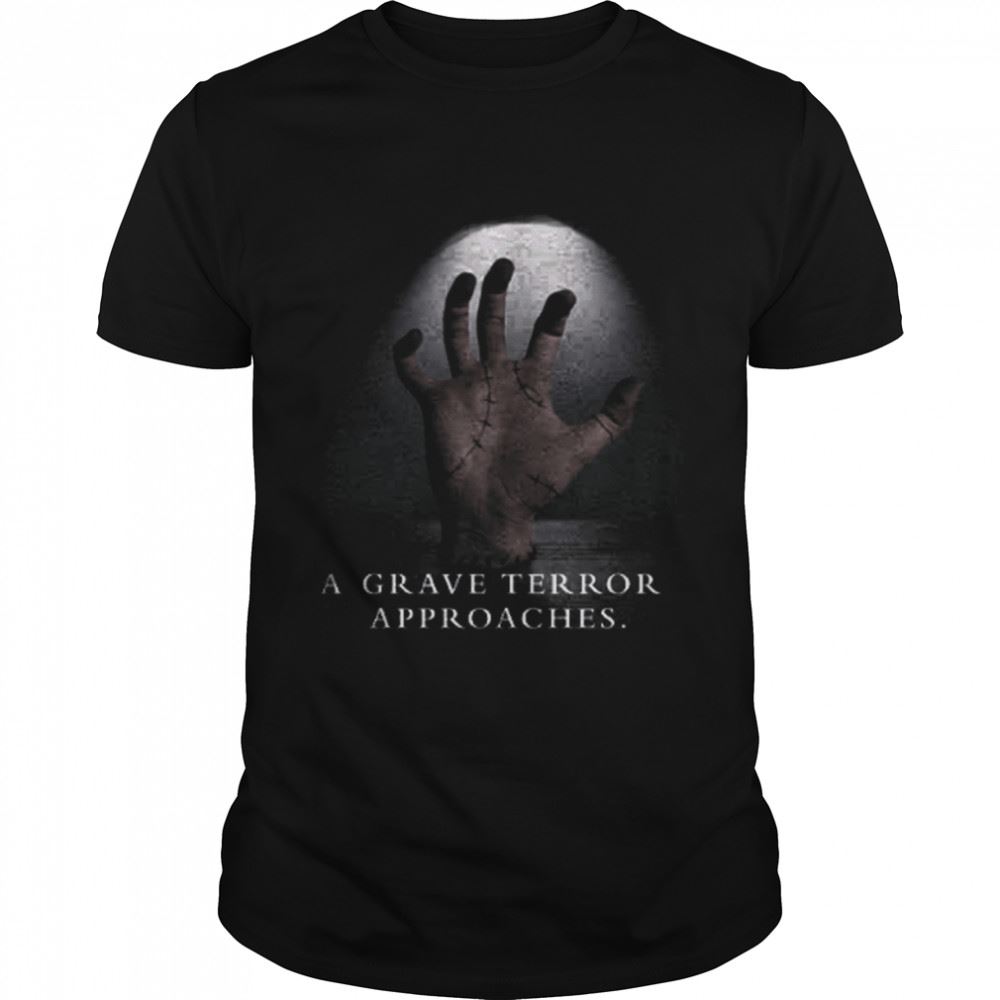 High Quality The Thing The Hand In Wednesday Movie Addams Shirt 
