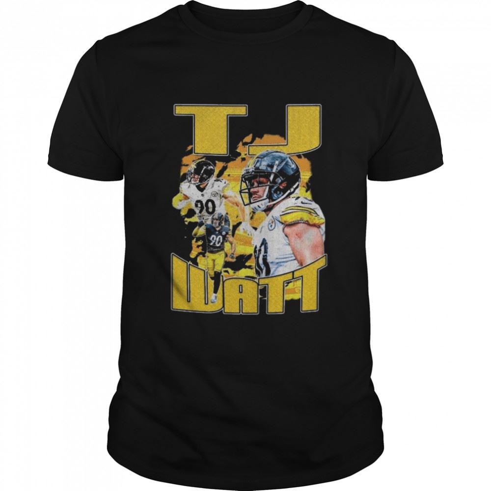 Best Tj Watt Vintage Pittsburgh Steelers Shirt 