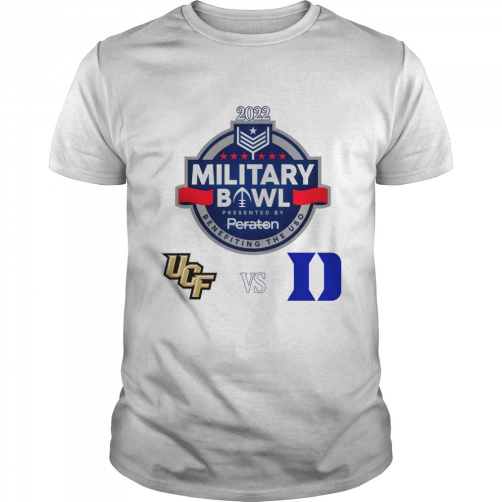 Amazing Ucf Vs Duke 2022 Military Bowl Shirt 