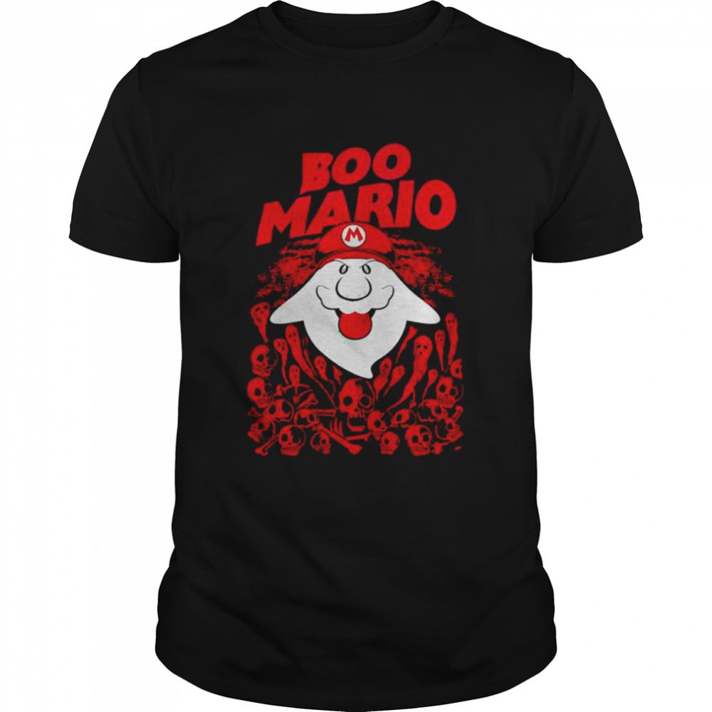 Awesome Boo Mario Shirt 