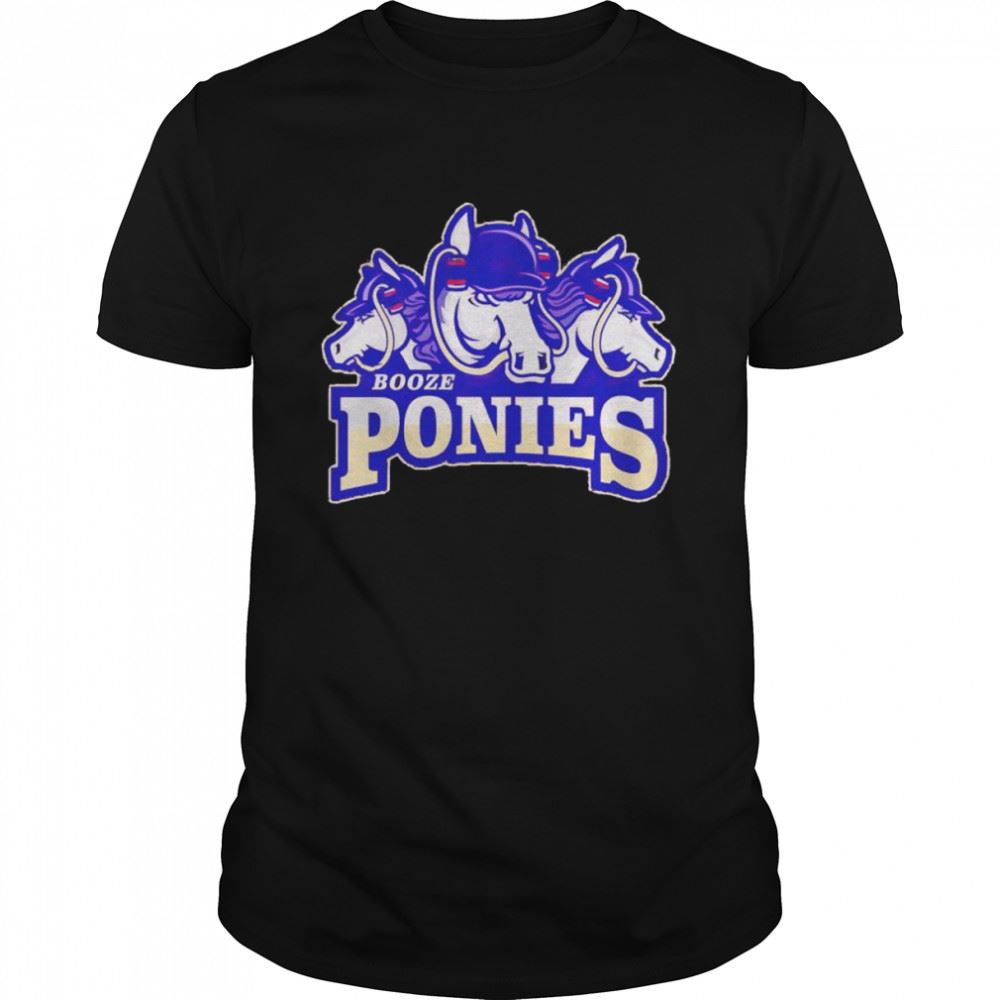 Awesome Booze Ponies New Logo Shirt 