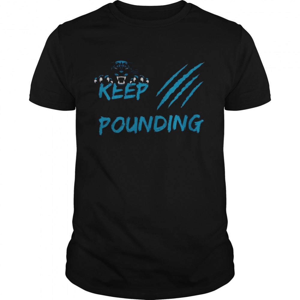 High Quality Carolina Panthers Claw Pounding Shirt 