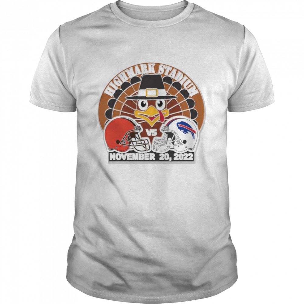 Promotions Cleveland Browns Vs Buffalo Bills Highmark Stadium November 20 2022 Shirt 