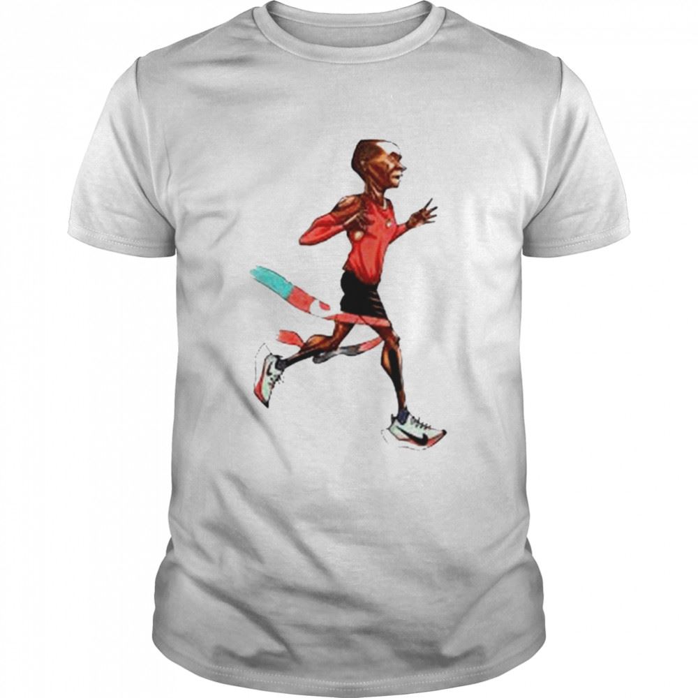 Attractive Fanart Marathon Eliud Kipchoge Kenya Runner The Winner Shirt 