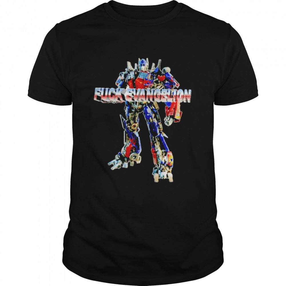 Interesting Fuck Evangelion T-shirt 