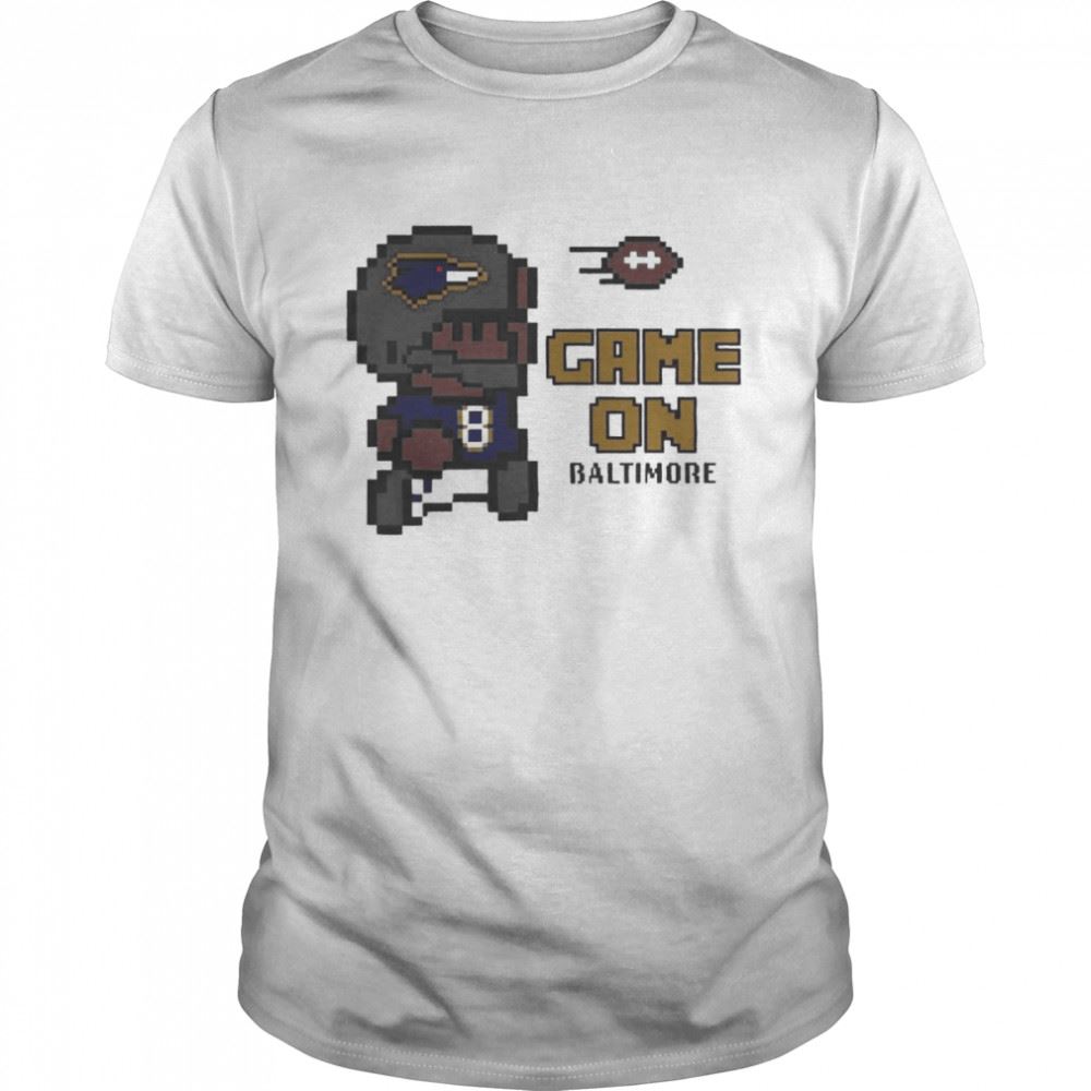 Limited Editon Game On Baltimore Raven Football Shirt 