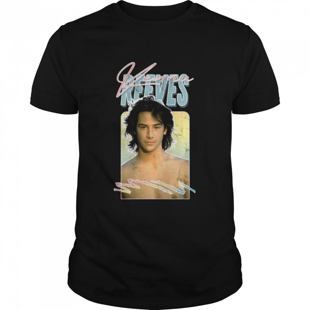 Special Handsome Keanu Reeves Actor Retro Shirt 
