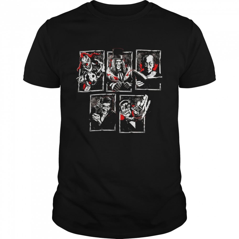 Gifts Horror Icons Scary Movie Universal Monsters Shirt 