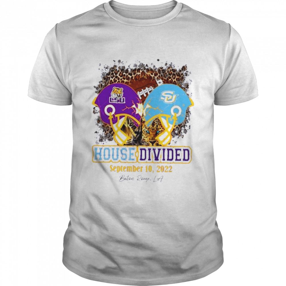 Special House Divided Lsu Vs Southern Game Day 2022 Shirt 