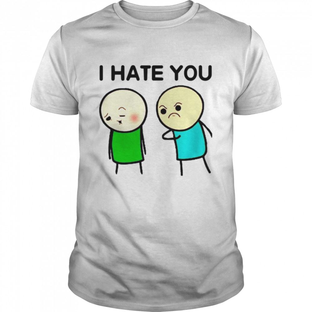 Attractive I Hate You Emoji Shirt 