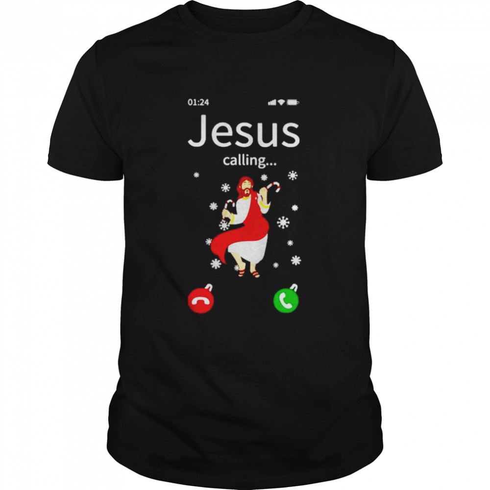 Limited Editon Jesus Calling Merry Christmas Shirt 