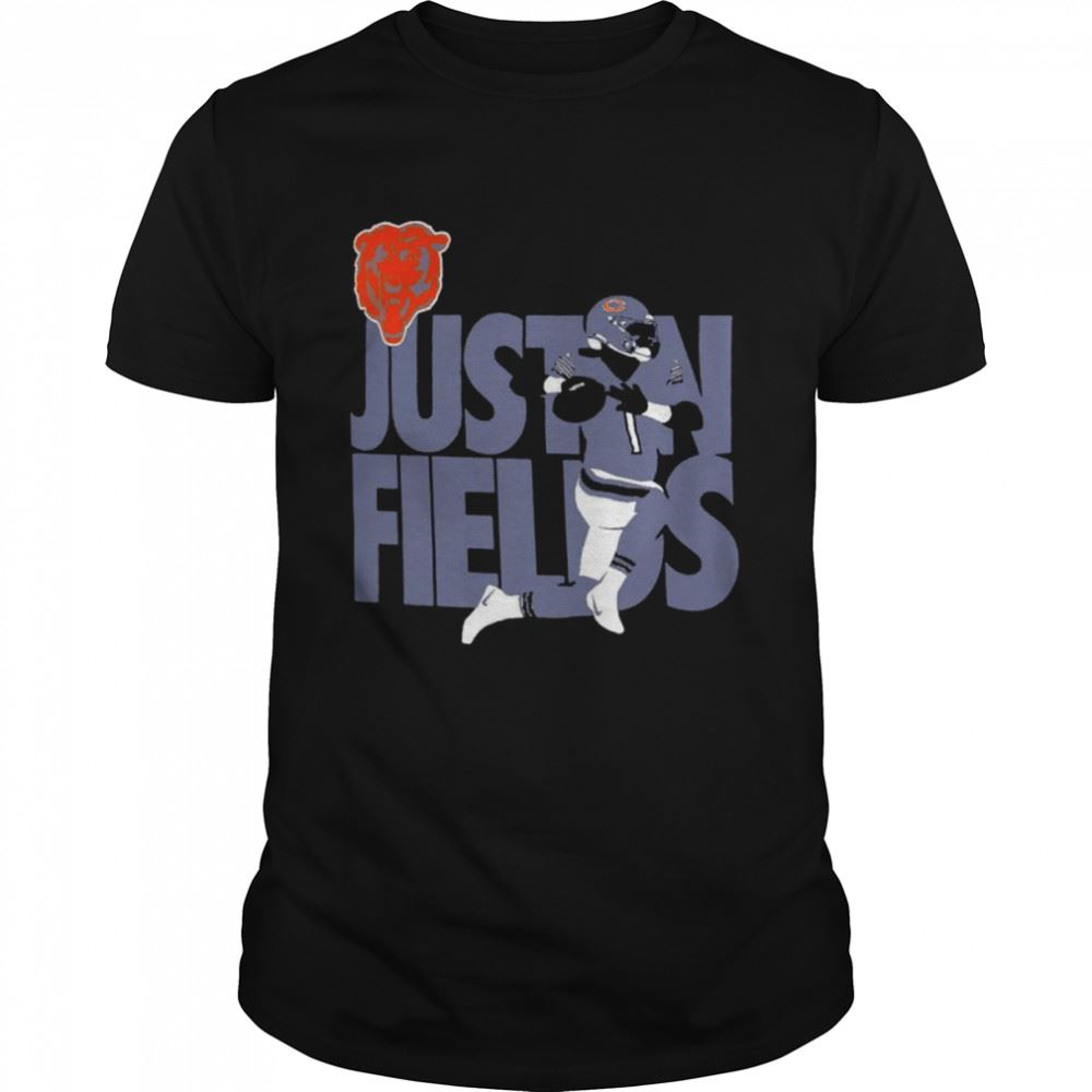 Attractive Justin Fields Chicago Bears Nike Player Shirt 