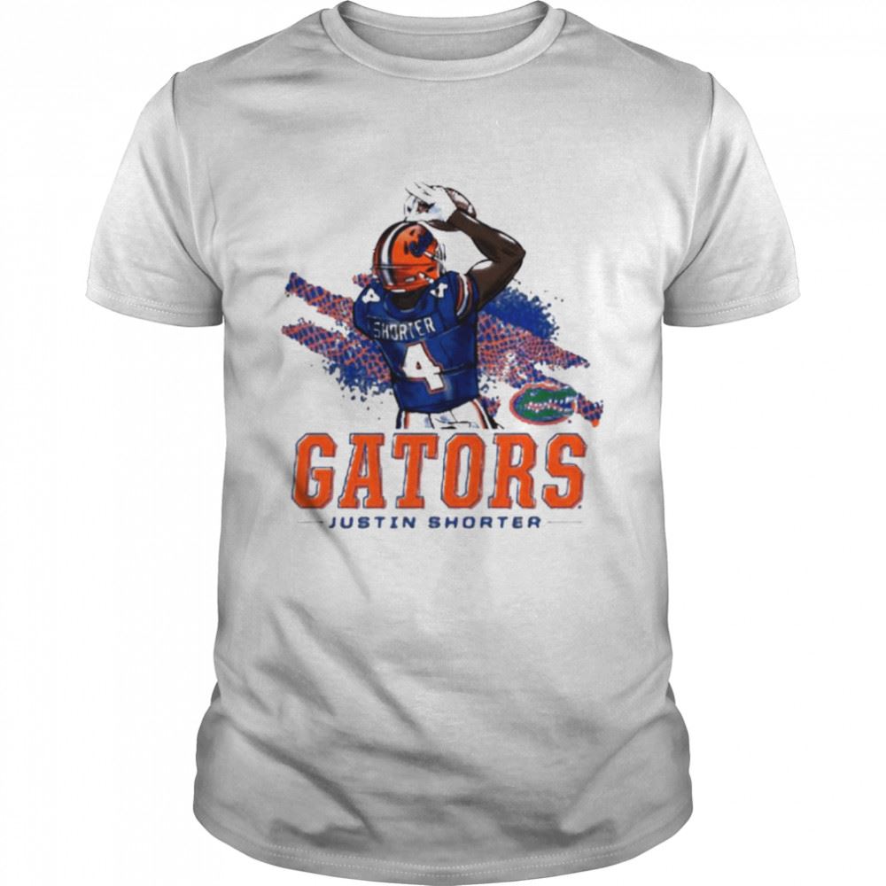 Limited Editon Justin Shorter Florida Gators Silhouette Shirt 