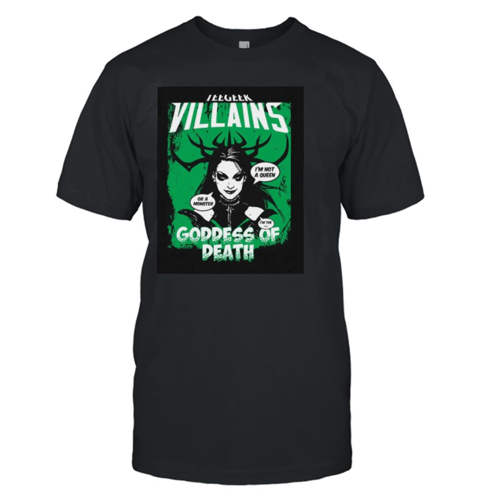 Best Teegeek Villain Hela Marvel Villain Shirt 