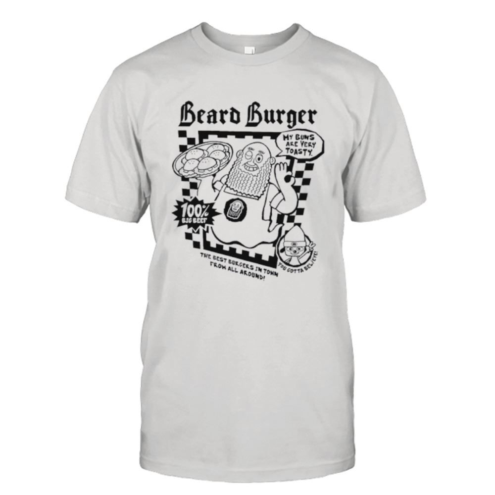 Best Toasty Buns Beard Burger Shirt 