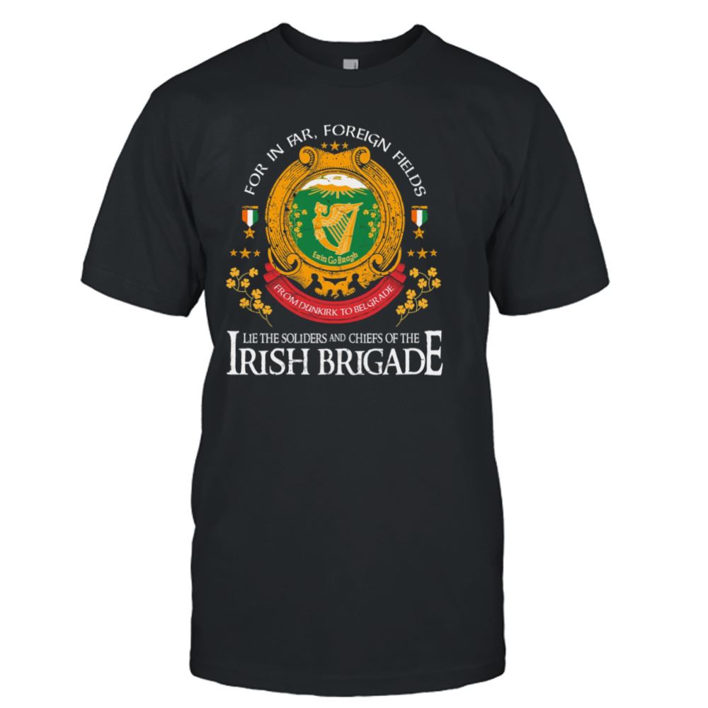 Promotions Vintage Gettysburg Pennsylvania Irish Brigade Flag Shirt 