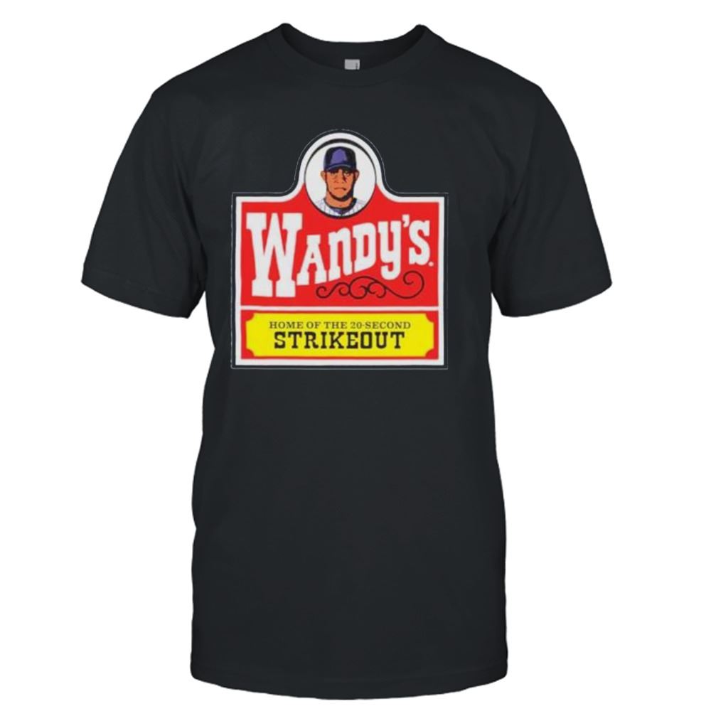 High Quality Wandys Home Of The 20-second Strikeout Shirt 