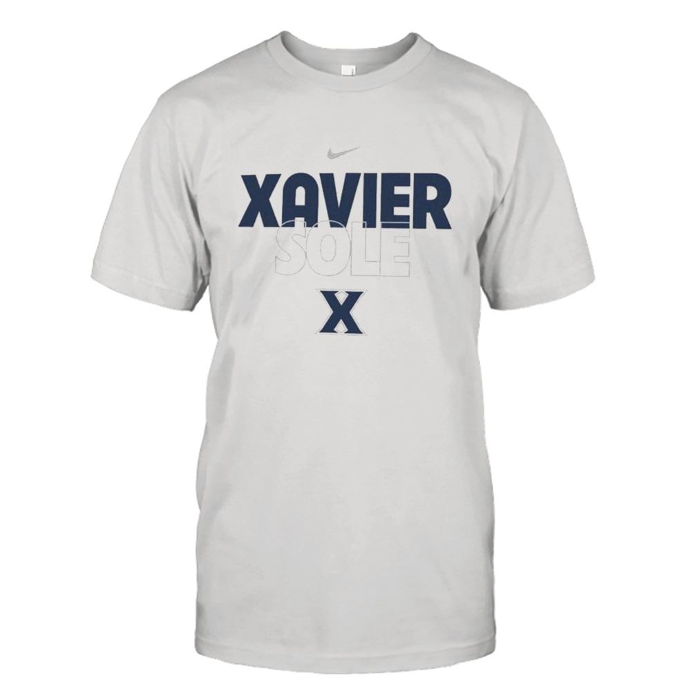 Gifts Xavier Musketeers Nike On Court Bench Shirt 