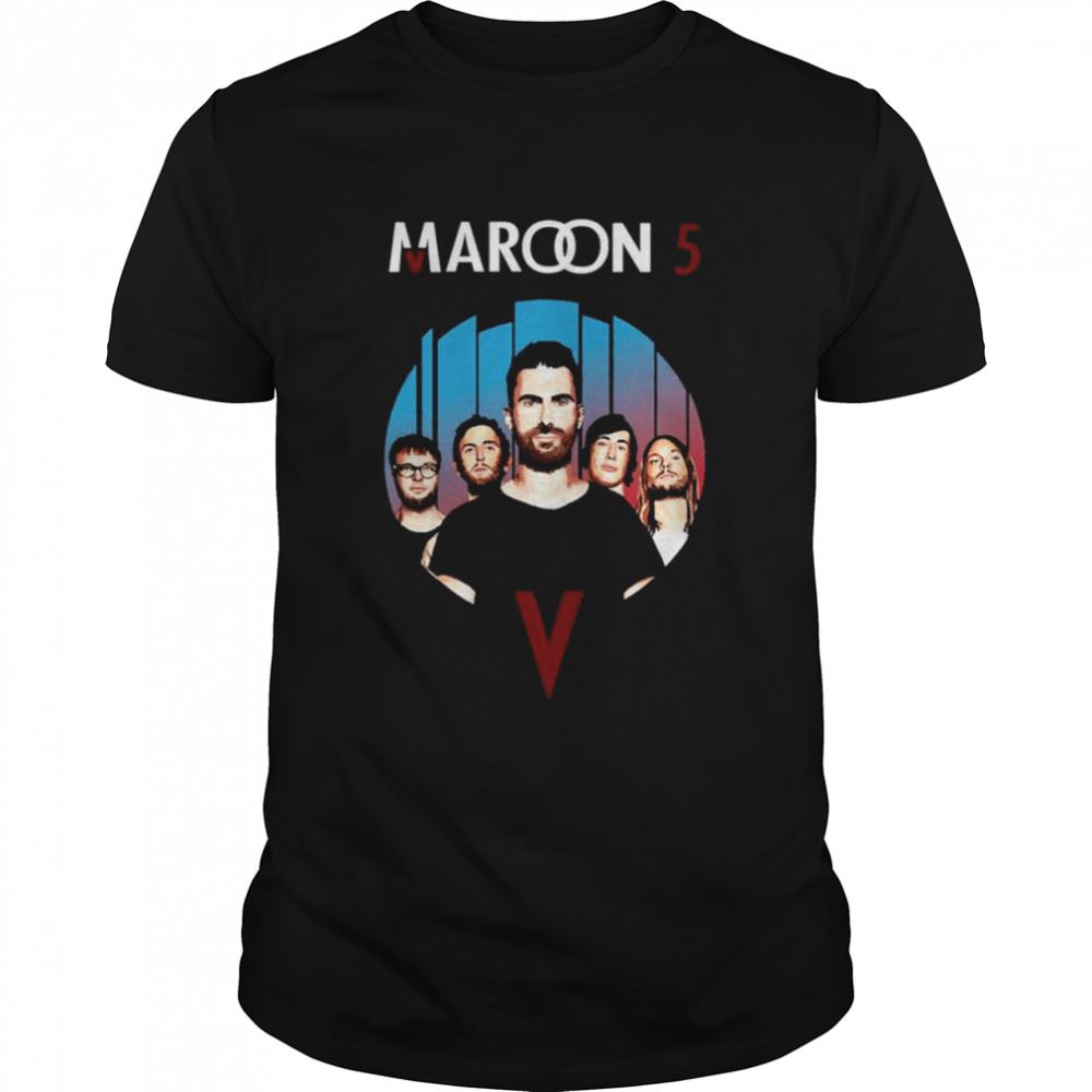 Great All Group Members Maroon 5 Shirt 