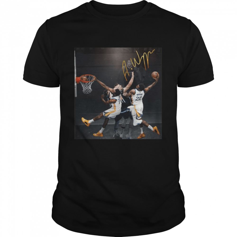 High Quality Andrew Wiggins Caught Luka Doncic Nba Gift T-shirt 