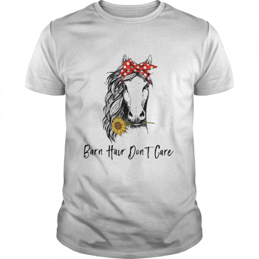 Gifts Barn Hairn Dont Care Classic T-shirt 