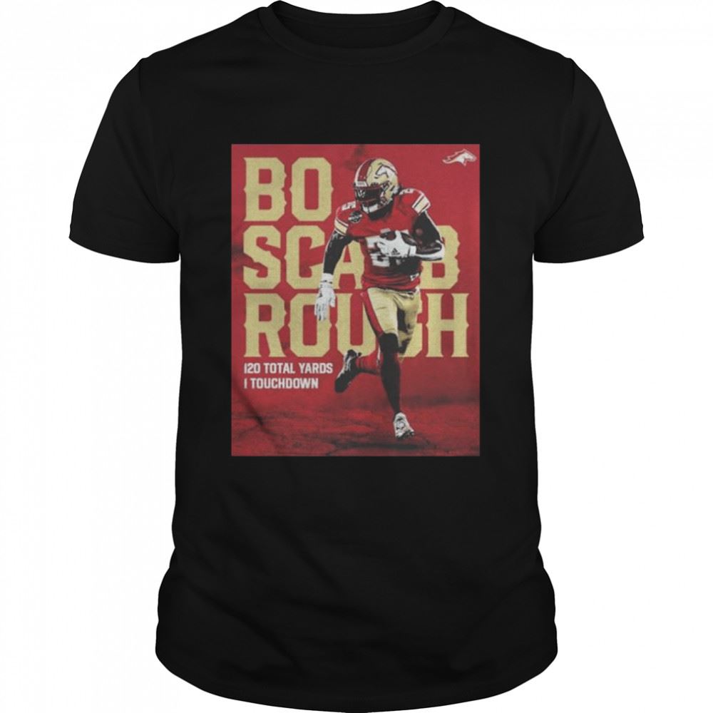 Limited Editon Bo Scarbrough 120 Total Yards 1 Touchdown Shirt 