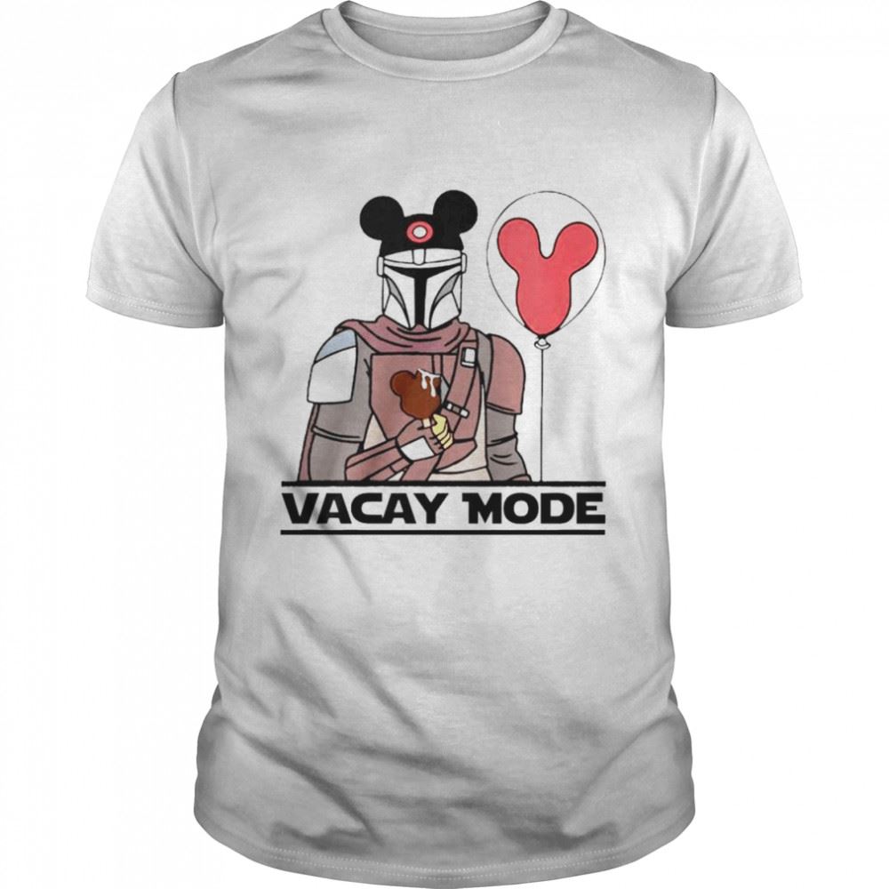 Best Boba Fett Mashup Mickey Mouse Vacay Mode Shirt 