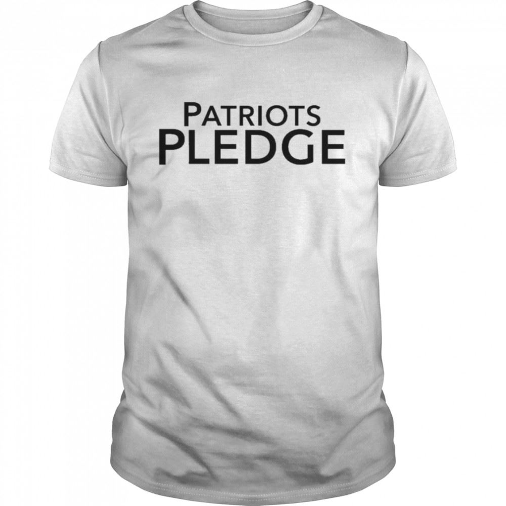 High Quality Bobby Naklicki Patriots Pledge Patriotspledgeusa Merch T-shirt 