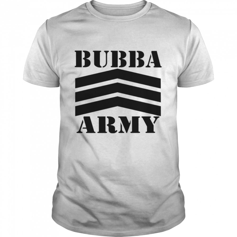 Great Bubba Army Logo 2022 T-shirt 