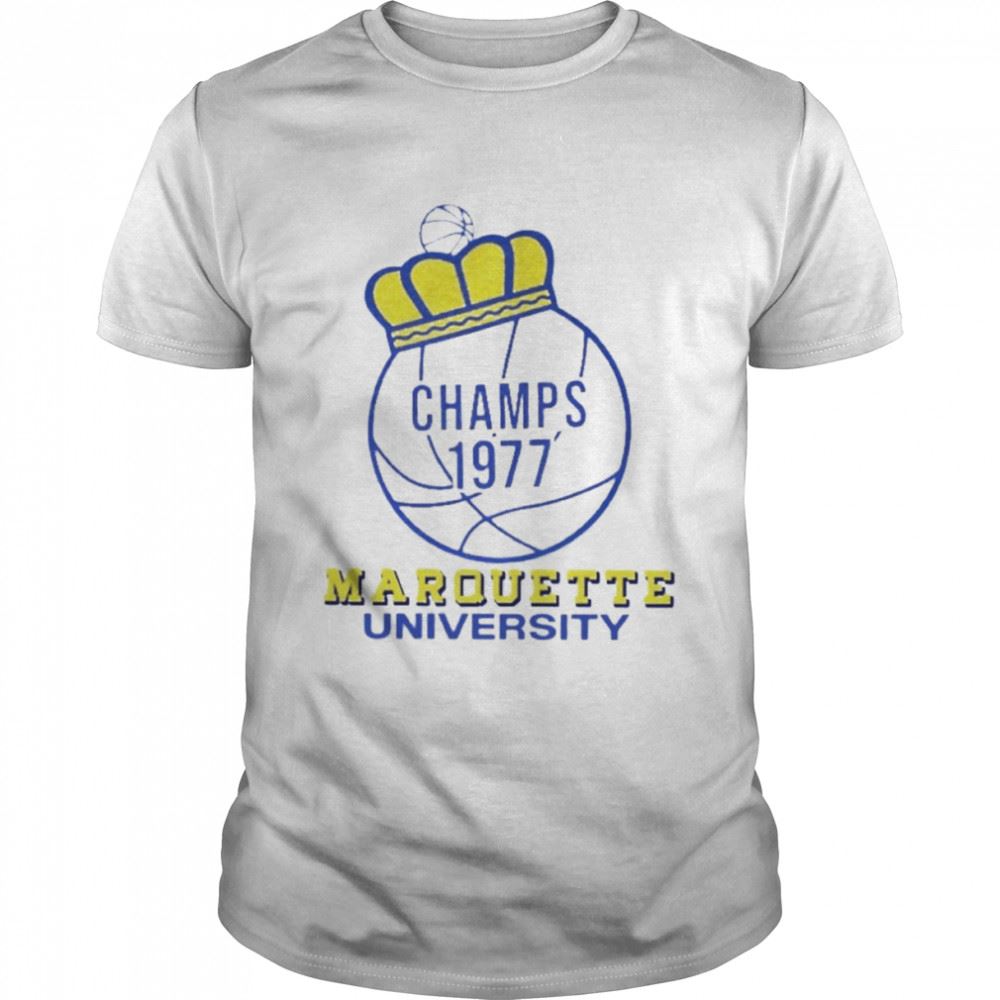 Great Champs 1977′ Marquette University Shirt 