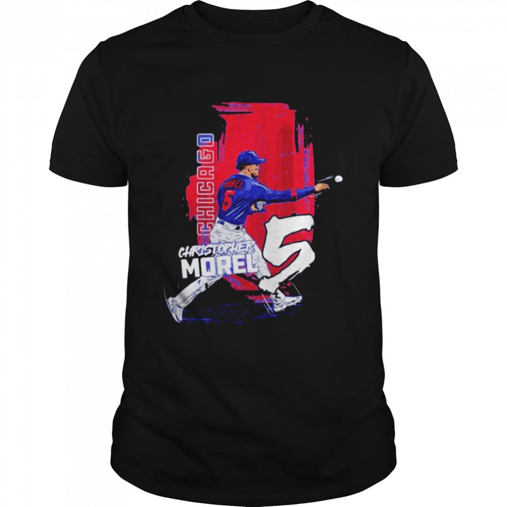 Limited Editon Christopher Morel Chicago Cubs State Shirt 