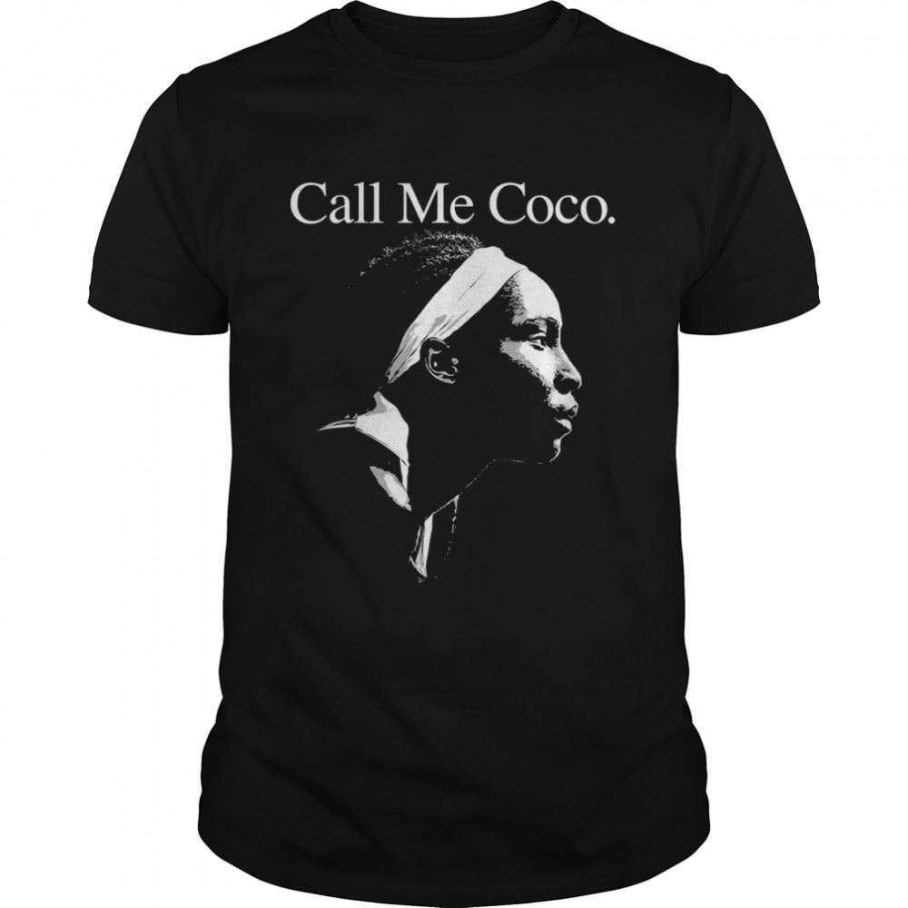 Limited Editon Coco Gauff Call Me Coco Shirt 