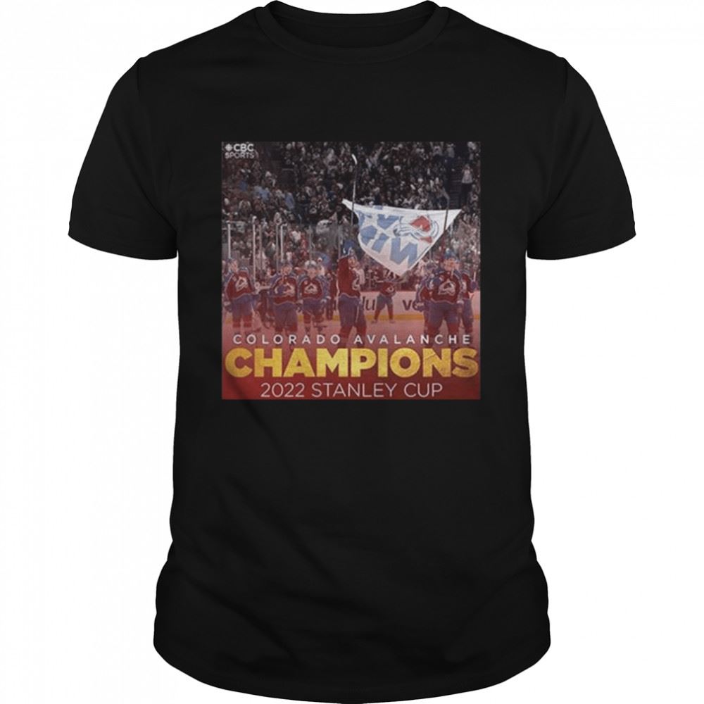 Promotions Colorado Avalanche Champions 2022 Stanley Cup Shirt 