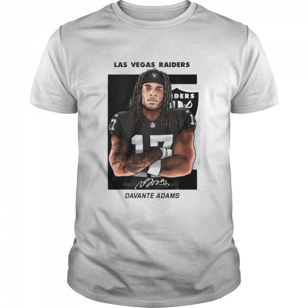 Great Davante Adams Las Vegas Raiders Signature Shirt 