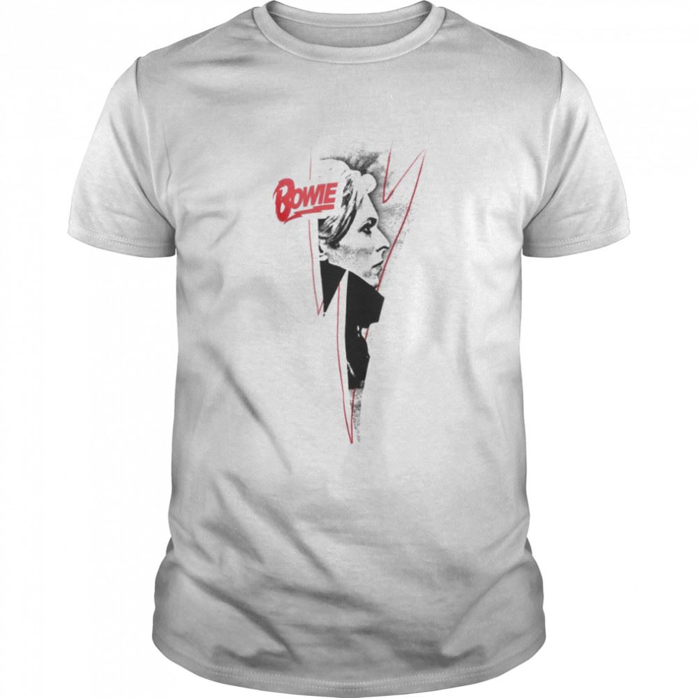 Special David Bowie White T-shirt 