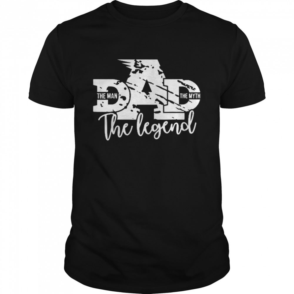 Promotions Distressed Dad The Man The Myth The Legend Fathers Day Shirt 