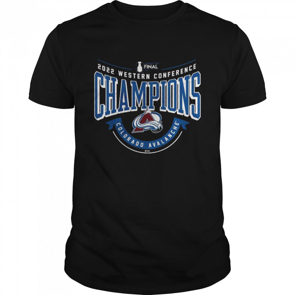 Amazing Go Ahead Goal Colorado Avalanche 2022 Western Conference Champions Shirt 