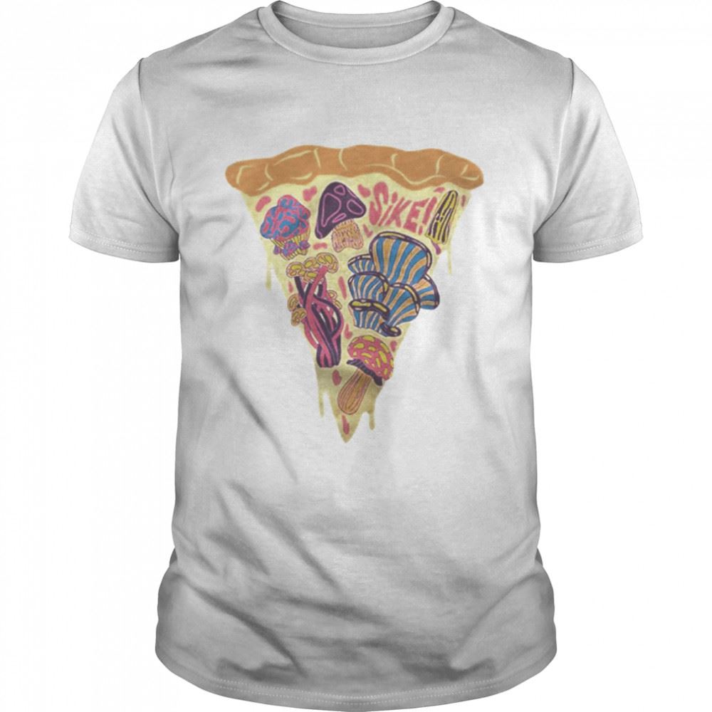 Special Good Mythical Morning Sike Mushroom Pizza Uv Change T-shirt 