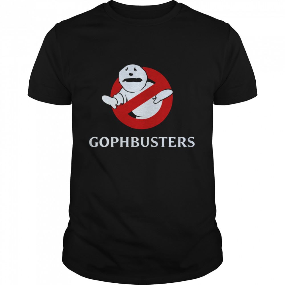 Awesome Gophbusters T-shirt 