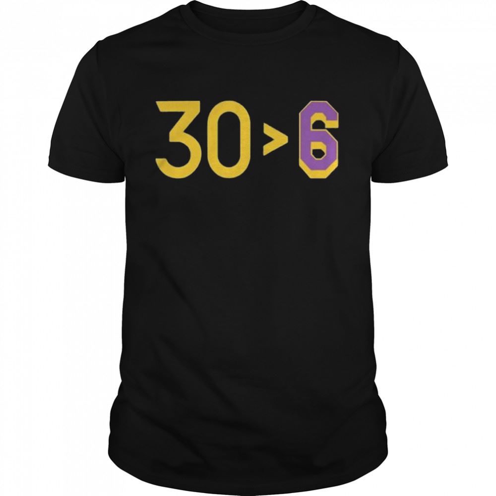 Amazing Greater Than Sc 30 6 Shirt 