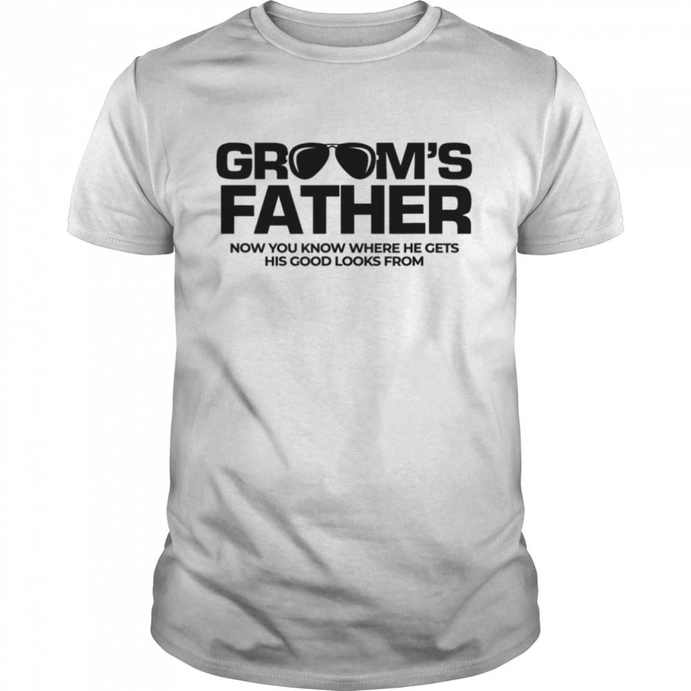 Special Grooms Father Shirt Wedding Costume Father Of The Groomshirt 