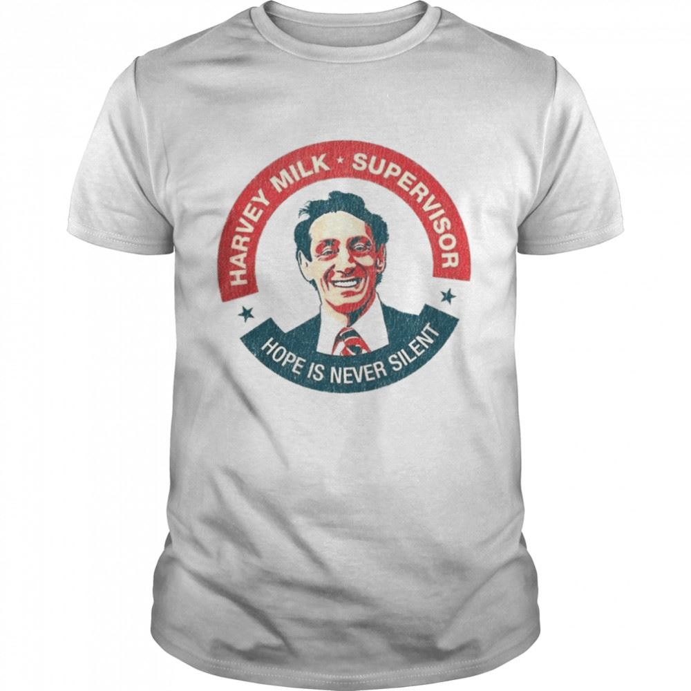 Interesting Harvey Milk Supervisor T-shirt 