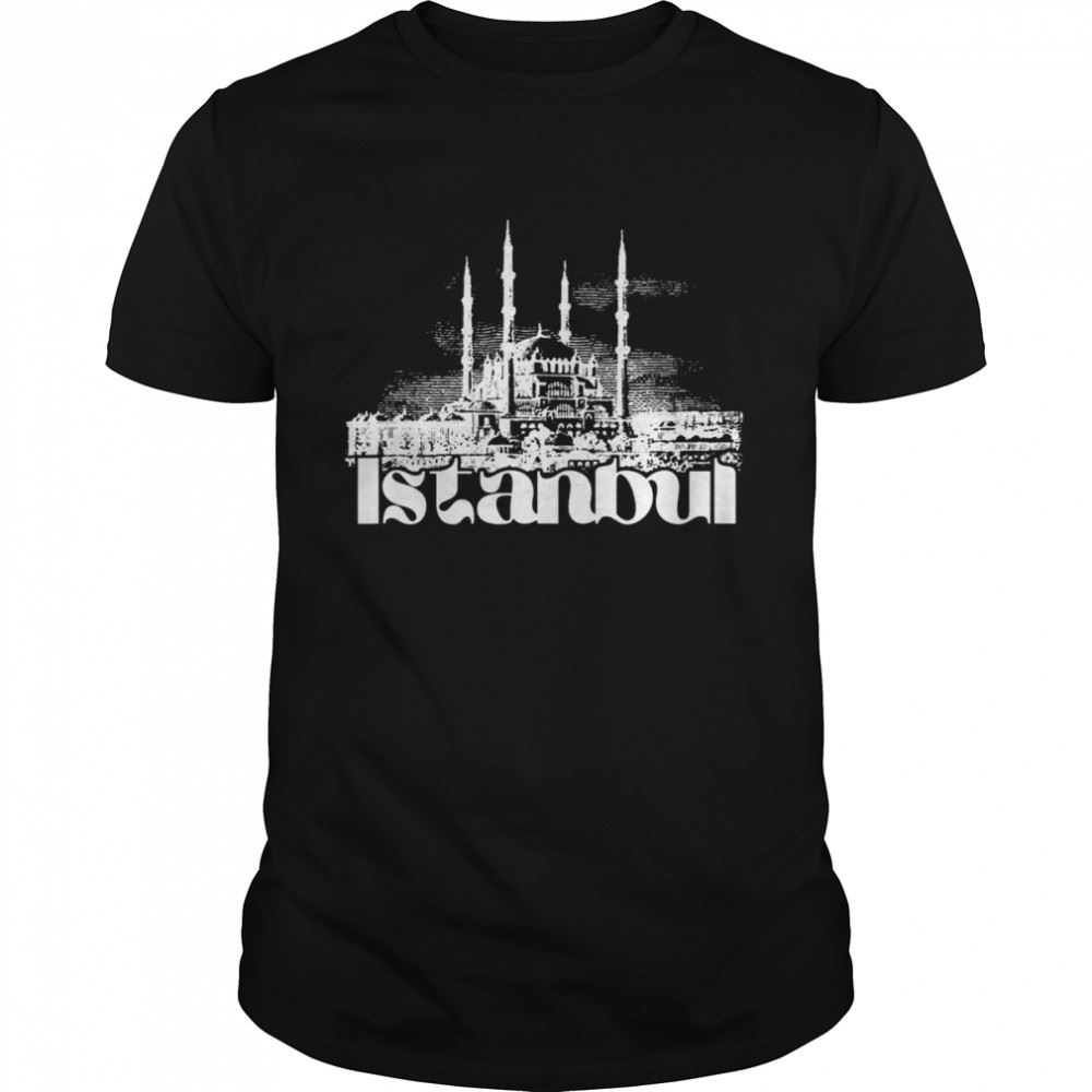 Attractive Istanbul Turkey Vagabond Travel Digital Nomad Souvenirs Shirt 