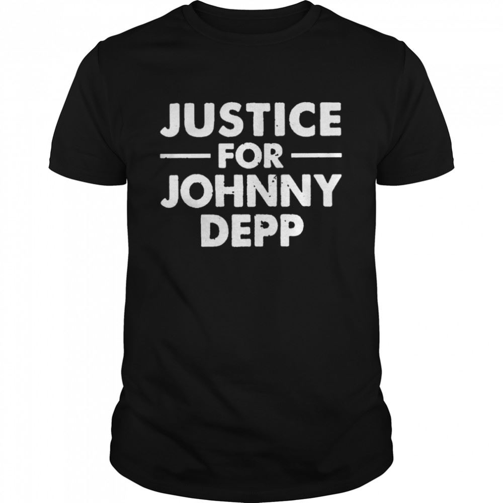 Amazing Justice For Johnny Depp 2022 T-shirt 
