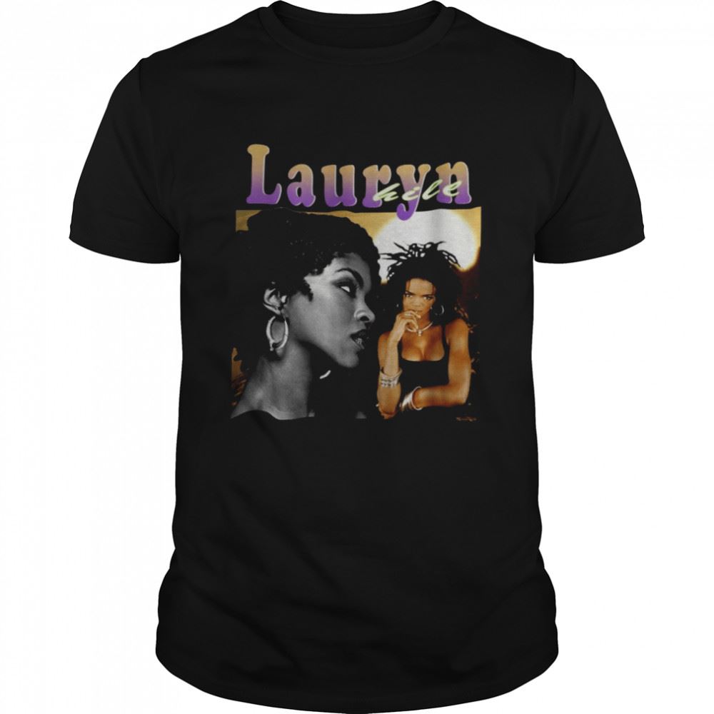 Amazing Lauryn Hill Singer Vintage Inspired 90s Rap Shirt 