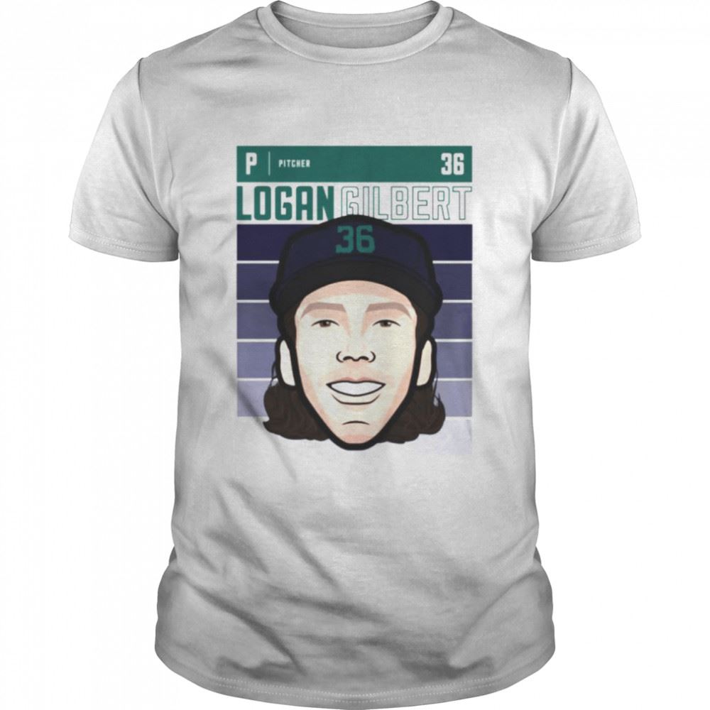 Limited Editon Logan Gilbert Seattle Fade Shirt 