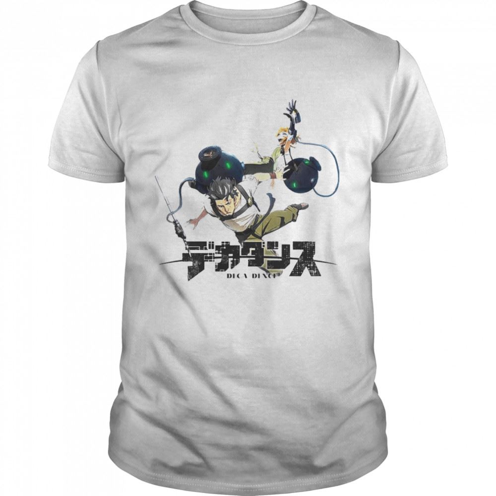Happy Logo Deca Dence Natsume Kaburagi Anime Shirt 